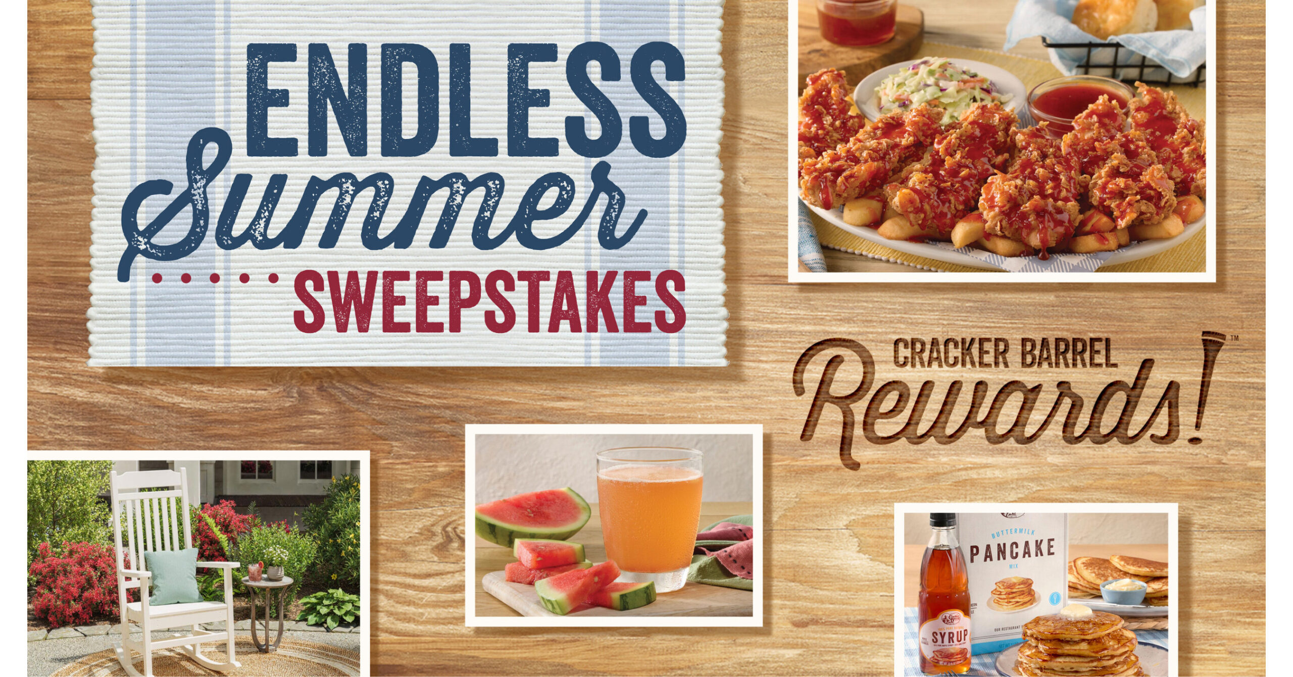 Cracker Barrel Endless Summer Sweepstakes