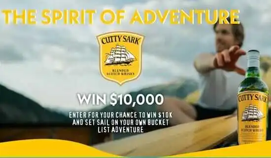 Cutty Sark $10k Adventure Sweepstakes