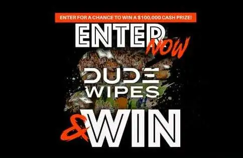 DUDE Wipes Stop The Streak Sweepstakes