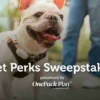 PetPartners Pet Perks Sweepstakes