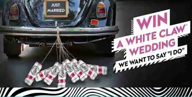 White Claw Hard Seltzer Wedding Contest