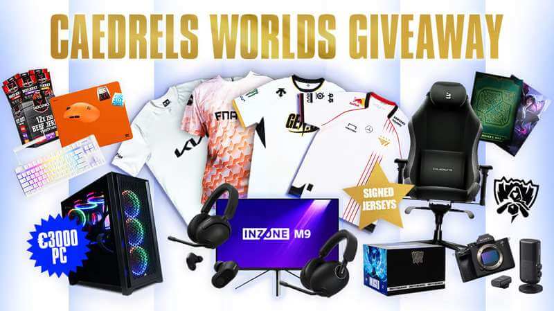 Caedrel’s Worlds Giveaway