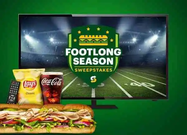 Subway Footlong Season Sweepstakes